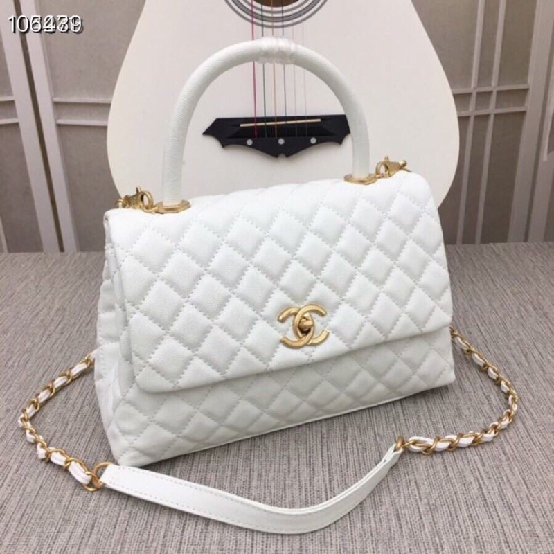 Ch**el top handle bags